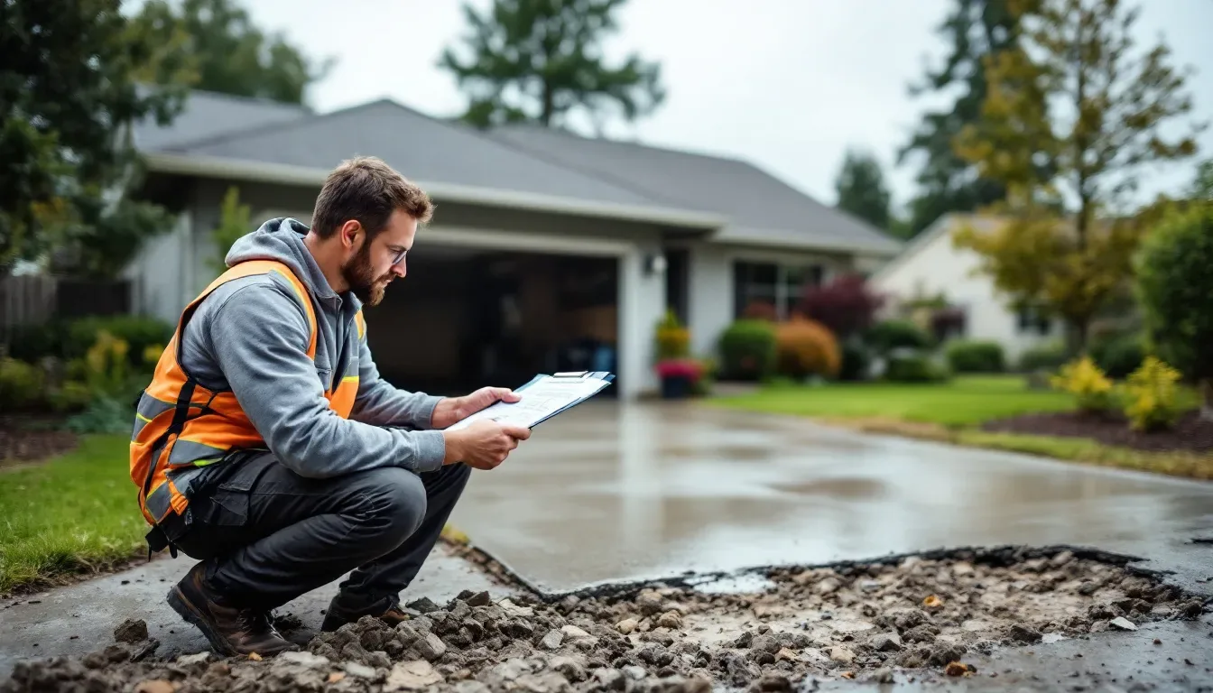Concrete Repair inspection in Wilmington